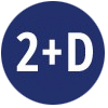 2 bedroom + Den floor plans